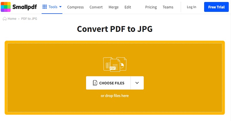 smallpdf main interface