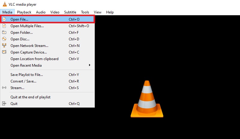 open mp4 to vlc media player