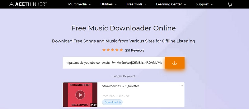 download youtube music online