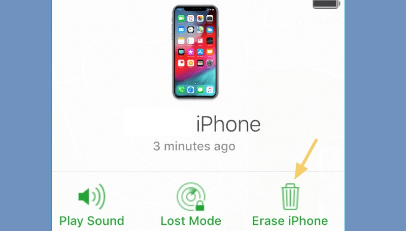 unlock iphone using find my iphone