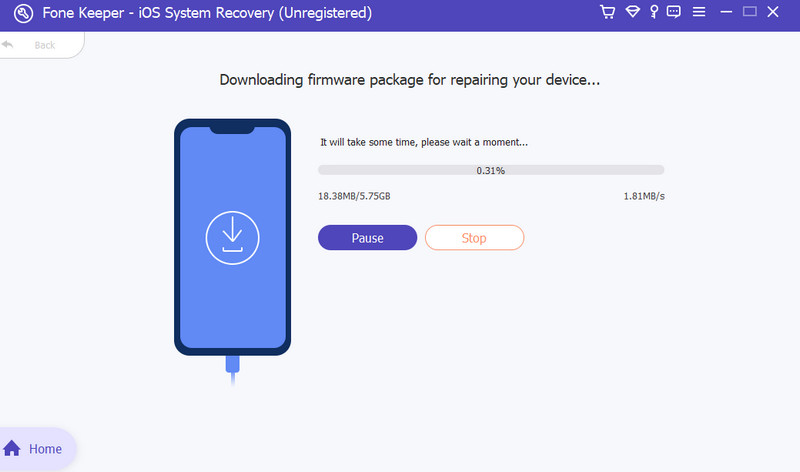 installing the firmware package