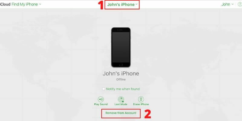 erase iphone without passcode using find my iphone feature
