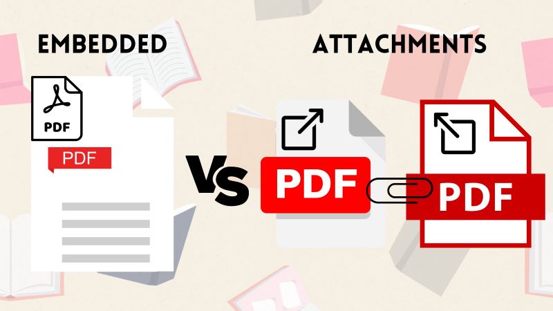 difference between embedded and attachment