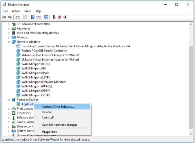 update driver software