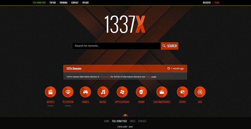 1337x interface