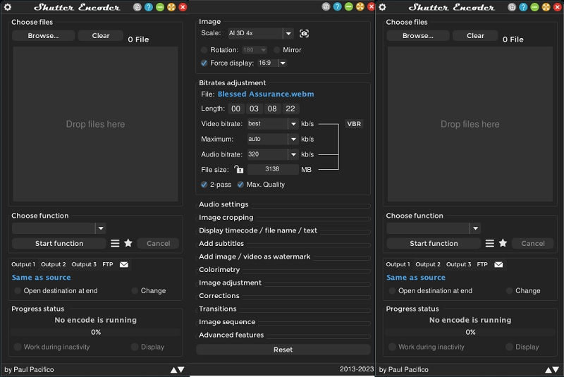 shutter encoder interface