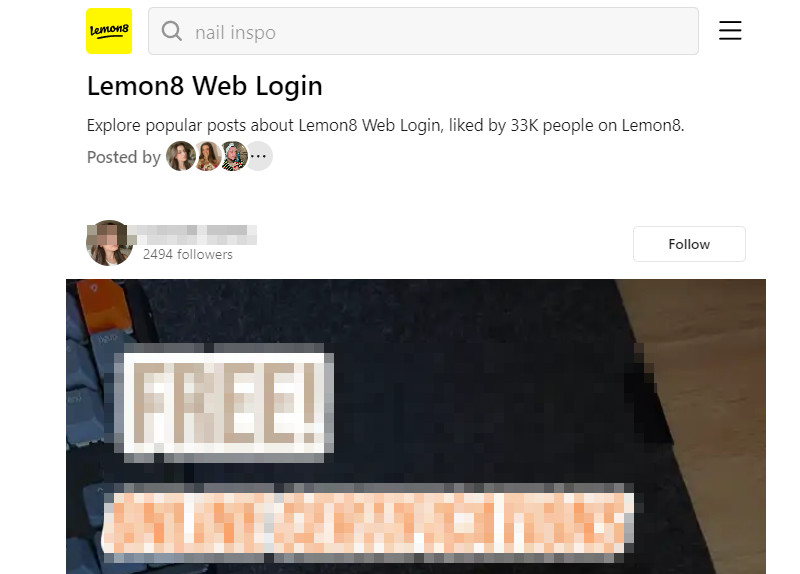 sites like tumblr lemon8 interface