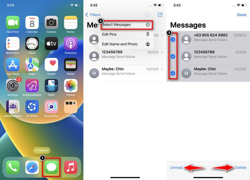 clear messages