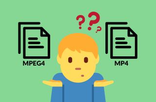 Funktion MPEG4 vs. MP4