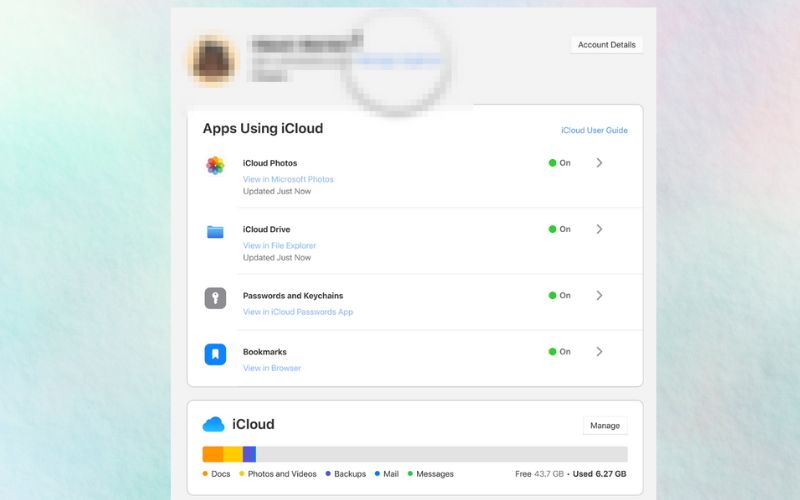 manage apple services