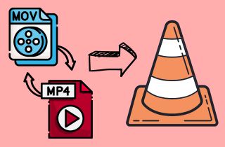convert mov to mp4 in vlc