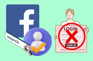 search facebook without an account