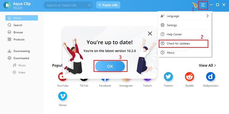  upgrade the software