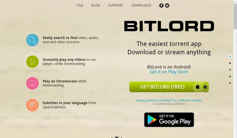 bitlord interface