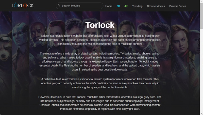 torlock interface