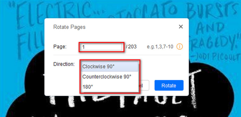 choose the direction