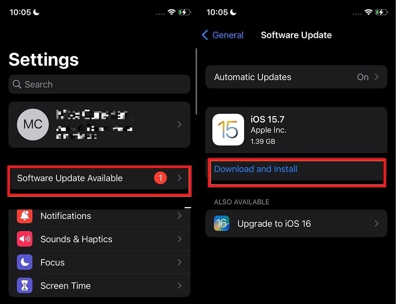 update iphone