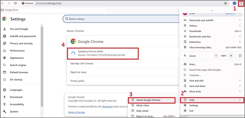update browser