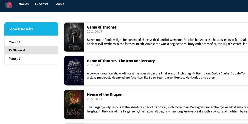 search for tv show review