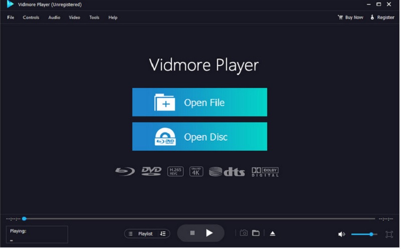 vidmore interface