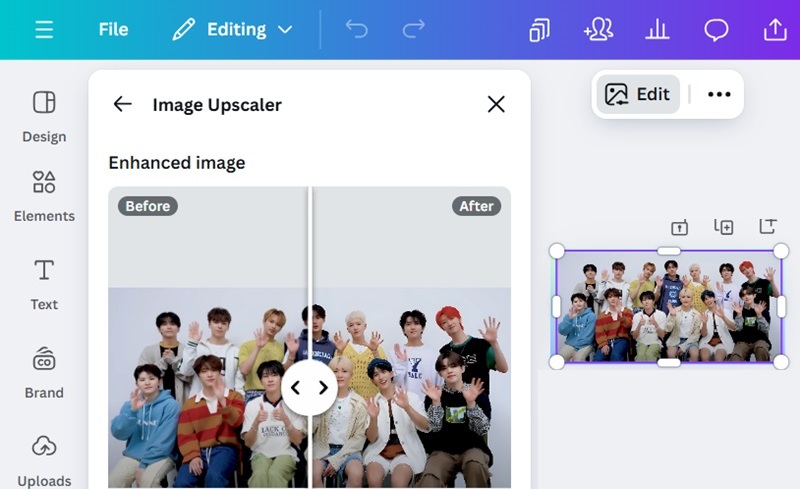 best photo sharpening canva