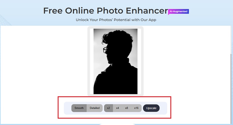 photo enhaner upscale image