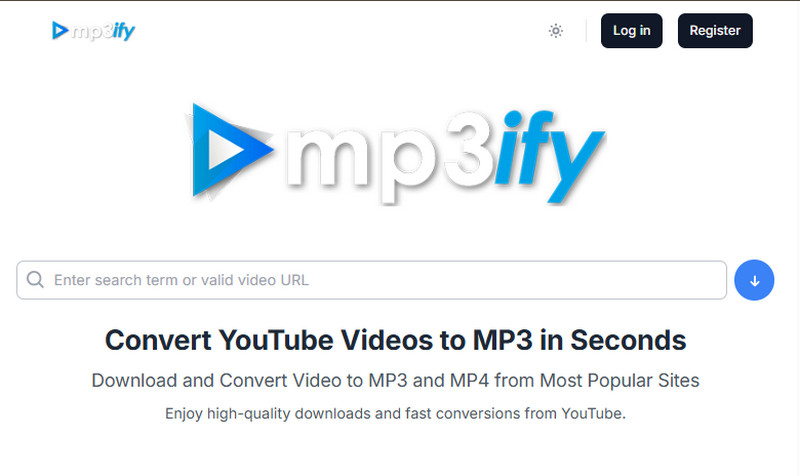 mp3ify interface