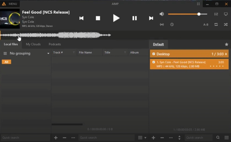 aimp interface