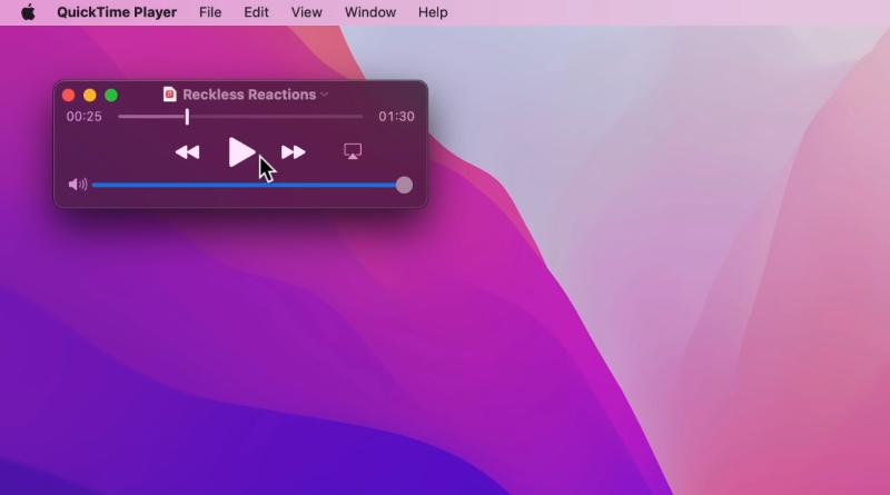 quicktime interface
