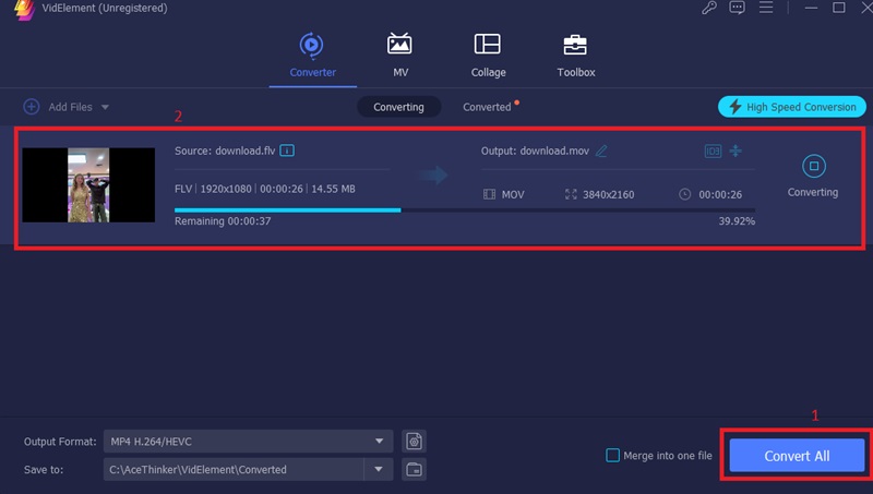 convert you flv video