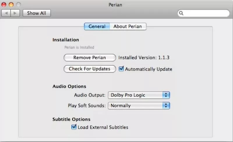 install perian on mac