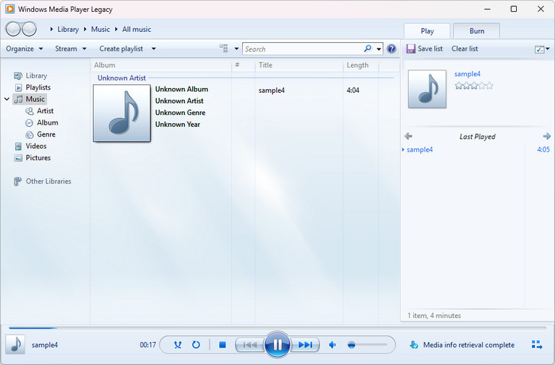 windows media player