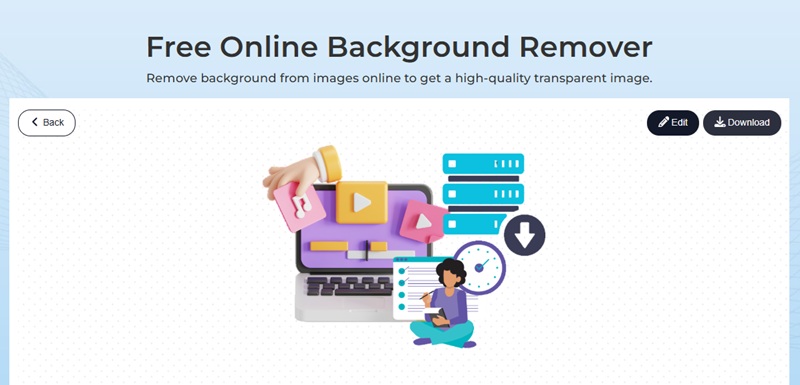 remove background of image