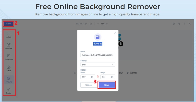 remove background of image in google slides
 save images
