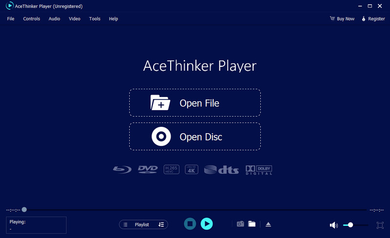 acethinker player interface