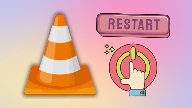 solve vlc audio delay issue by restarting the player