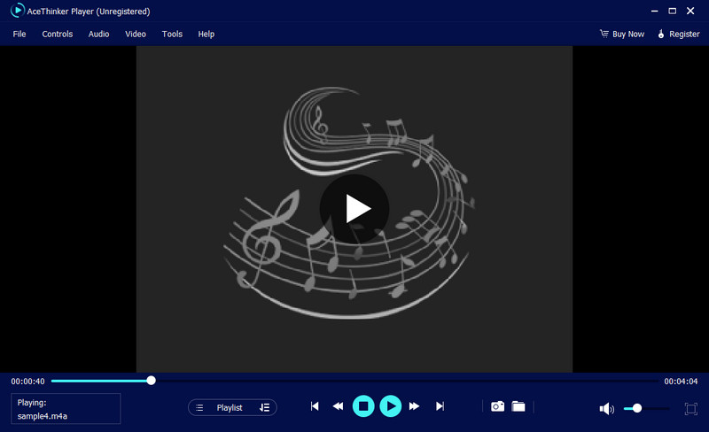 acethinker player interface