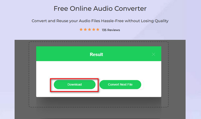 download the converted file