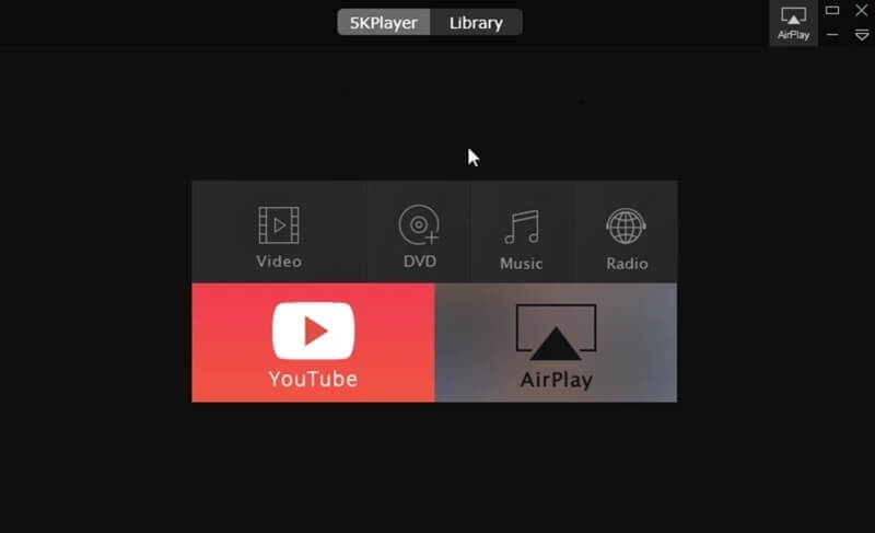 5kplayer interface