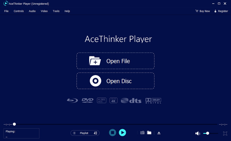 acethinker player interface