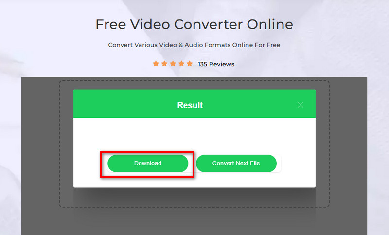 download the converted file