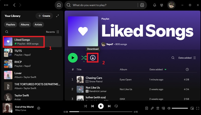 default download music from spotify to computer