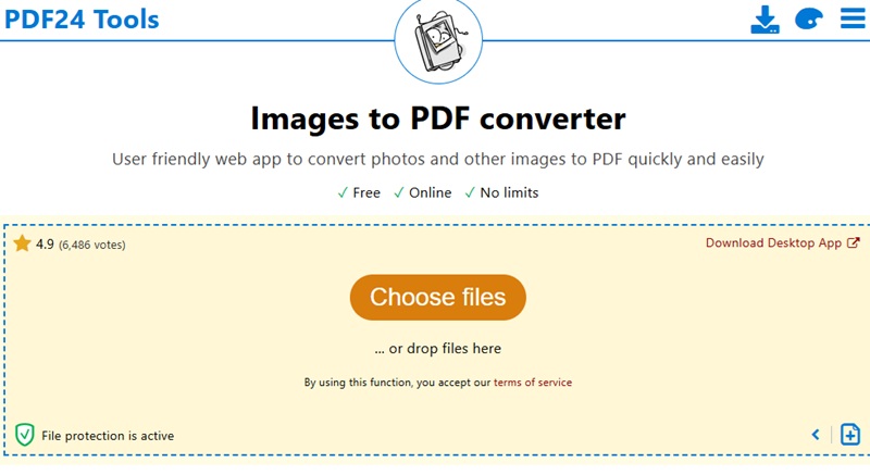 pdf24 interface
