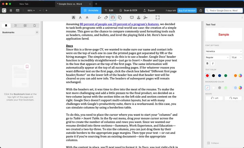 pdfexpert convert screenshot to pdf