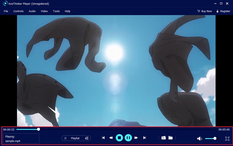 play video