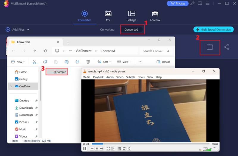 play video file 