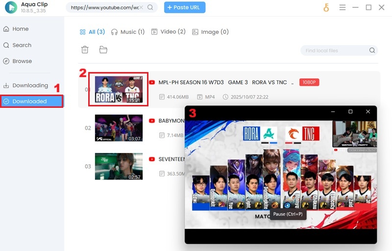 watch youtube video  offline