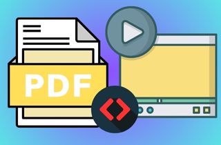embed video in pdf