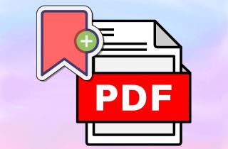 add bookmarks to pdf