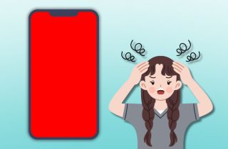 iphone red screen of death